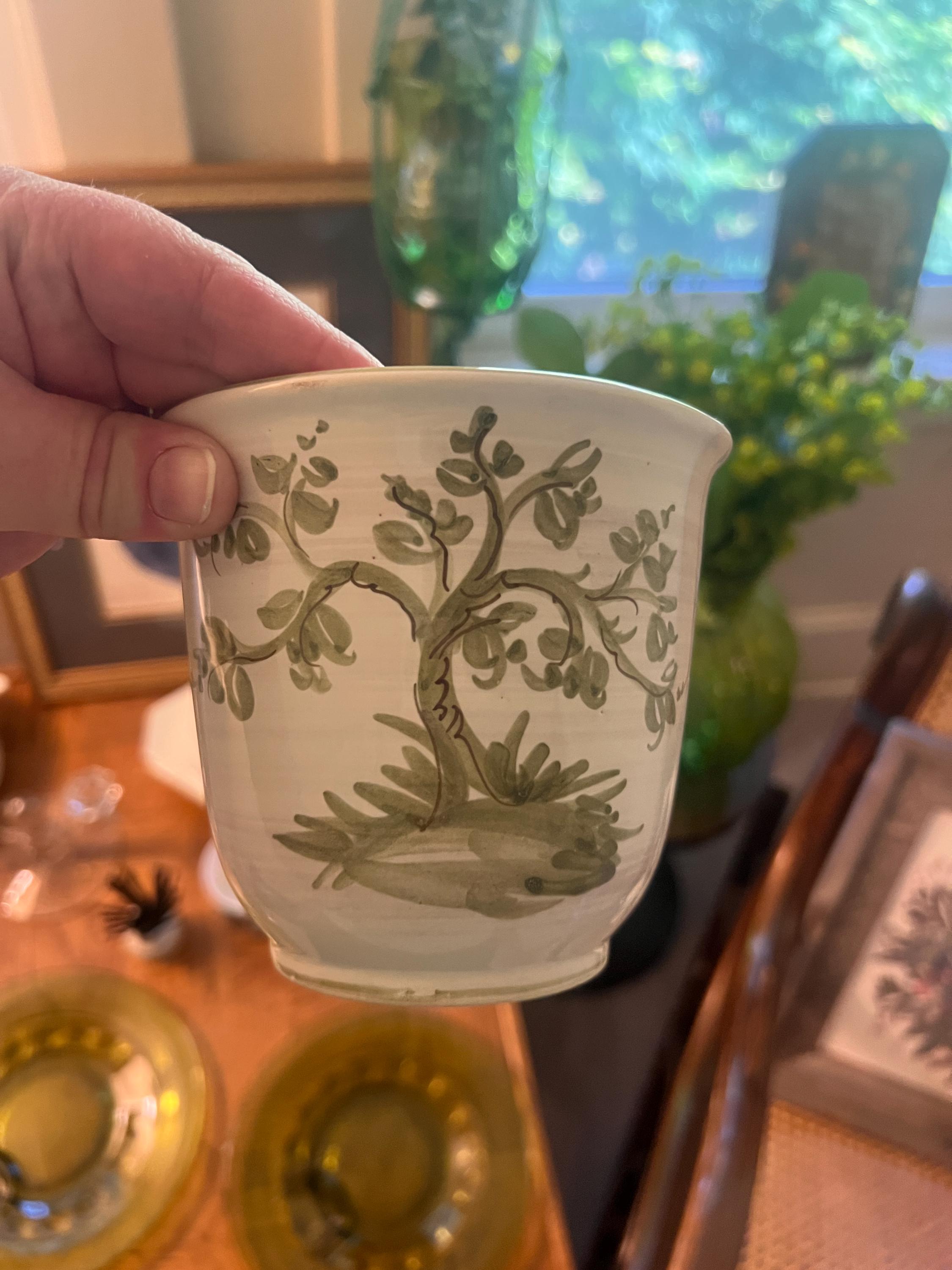 ドイツ Studio pottery 花瓶 】ヴィンテージ 419 ドイツ Studio
