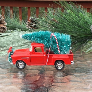 Vintage Pickup Truck~Red Vintage Truck~Little Red Truck~Toy Christmas Truck~Vintage Truck Christmas~Nostalgic Christmas~Nostalgic Gifts