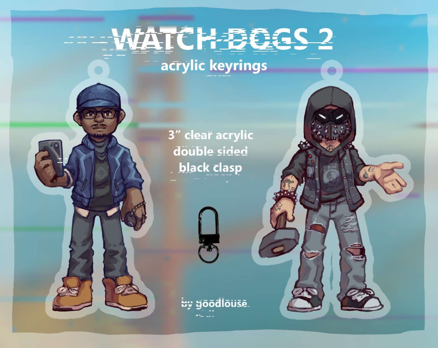 Watch Dogs 2 Wrench Mask - Etsy