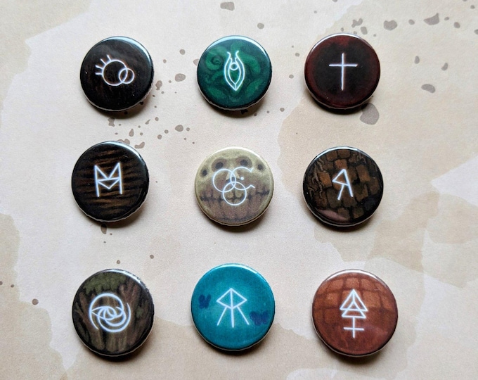 Fear and Hunger Termina God Vinyl Stickers - Rher, Gro-goroth, Sylvian ...