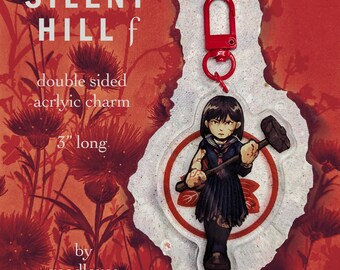 Silent Hill f Hinako Shimizu - Llavero acrílico de 3 pulgadas // Protagonista de Survival Horror