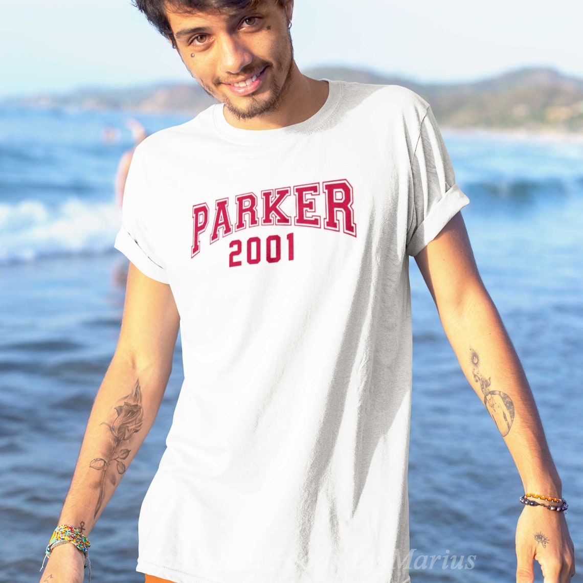 peter parker tee shirts