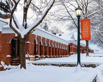 Cavaliers University of Virginia UVA Graduation Gift Charlottesville VA Gift Christmas Photo UVA Serpentine Walls Snow Picture Cavaliers University of Virginia UVA Graduation Gift Charlottesville VA Gift Christmas Photo UVA Serpentine Walls Snow Picture