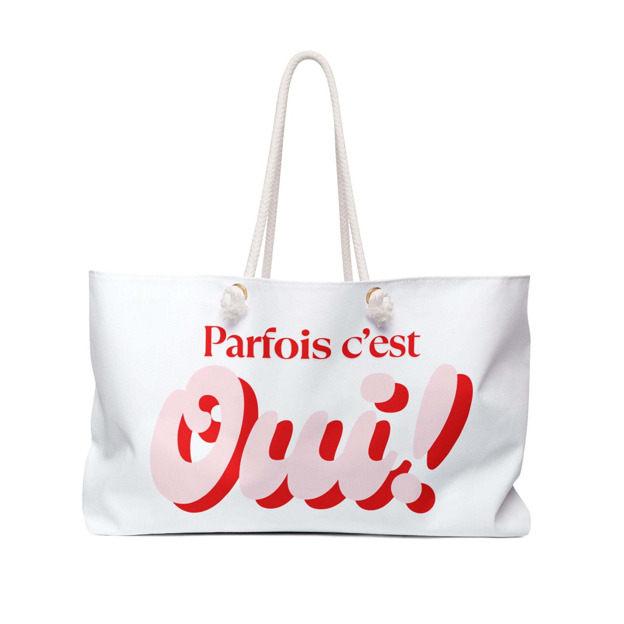 Parfois ist Oui, Parfois ist Non! -Schicke French Weekender Tasche