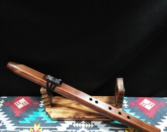 Beginners Key of A 5 Hole Flat Top Cedar Native American Style Flute
