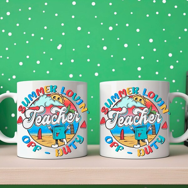 Summer Lovin - Teachers Off Duty PNG | Cute Classroom Graphics | Digital Download | End of year Clipart | Teacher Gift