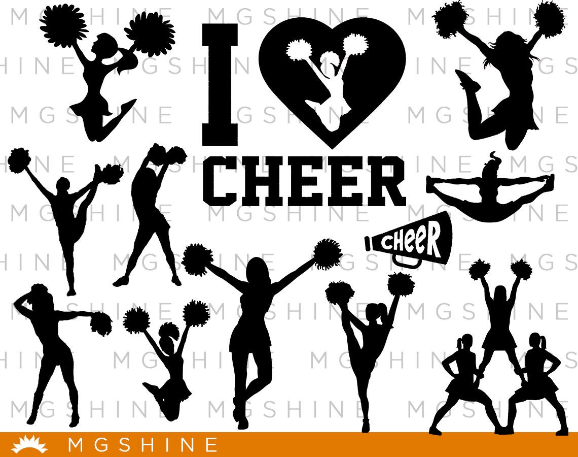 Download Cheerleading SVG for Cricut Silhouette Cheerleading ...