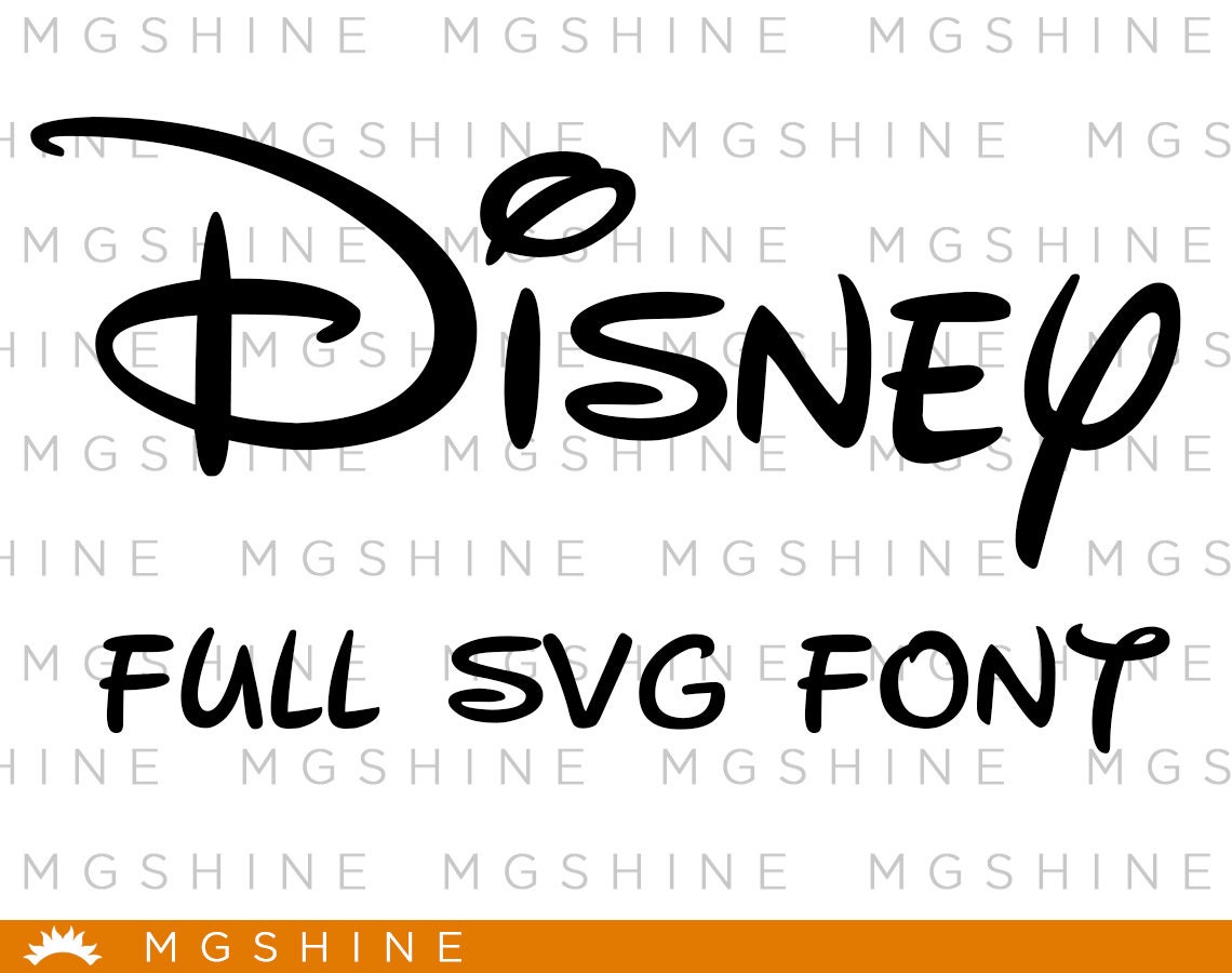 Download Disney font SVG files Disney alphabet Disney letters for ...