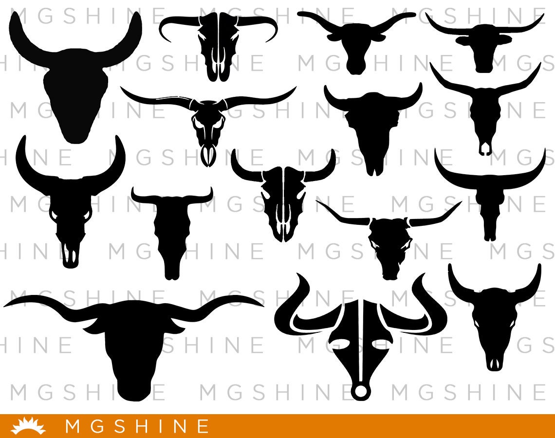 Bull Files for Cricut Png Bull Svg Dxf Ox Svg Bull Clipart Eps, Cattle Svg Bull #13 SVG Rancher Svg Bull Cut Files For Silhouette