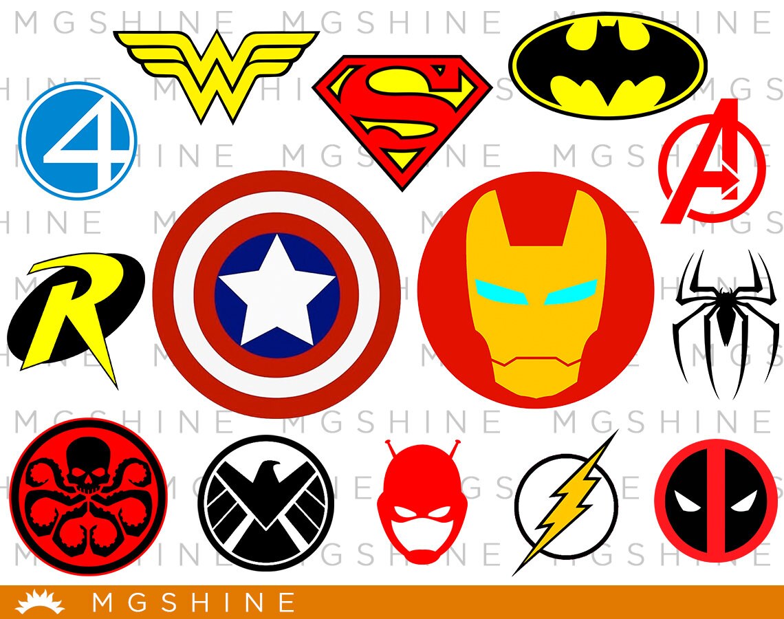 Download Superhero SVG cutting files for Cricut and Silhouette ...