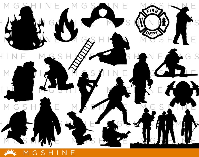 Download Firefighter SVG cutting files for Cricut and Silhouette Cameo | Etsy Firefighter SVG cutting files for Cricut and Silhouette Cameo | Etsy