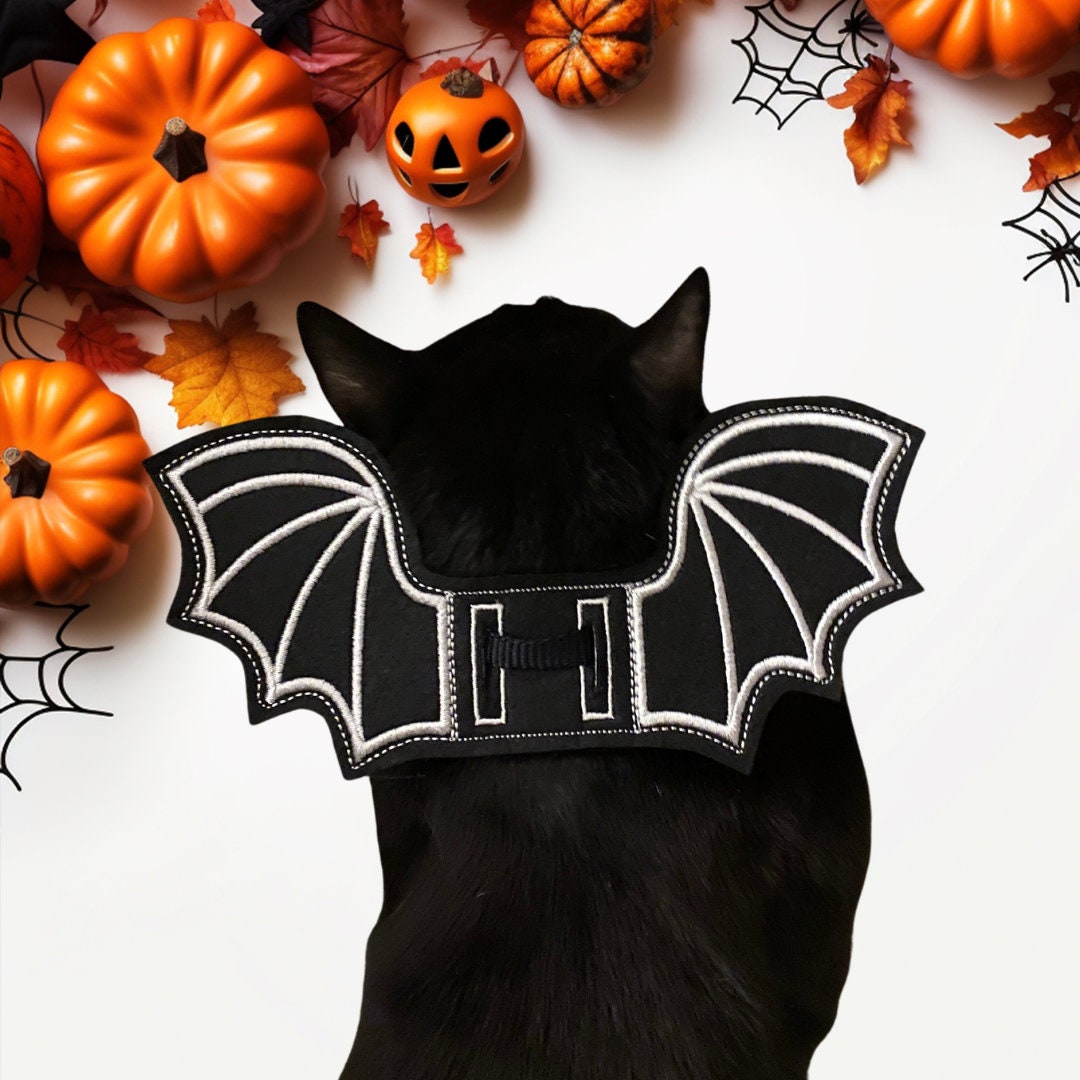 Cat Bat Wings Halloween Costume for Cats Small Dog Etsy