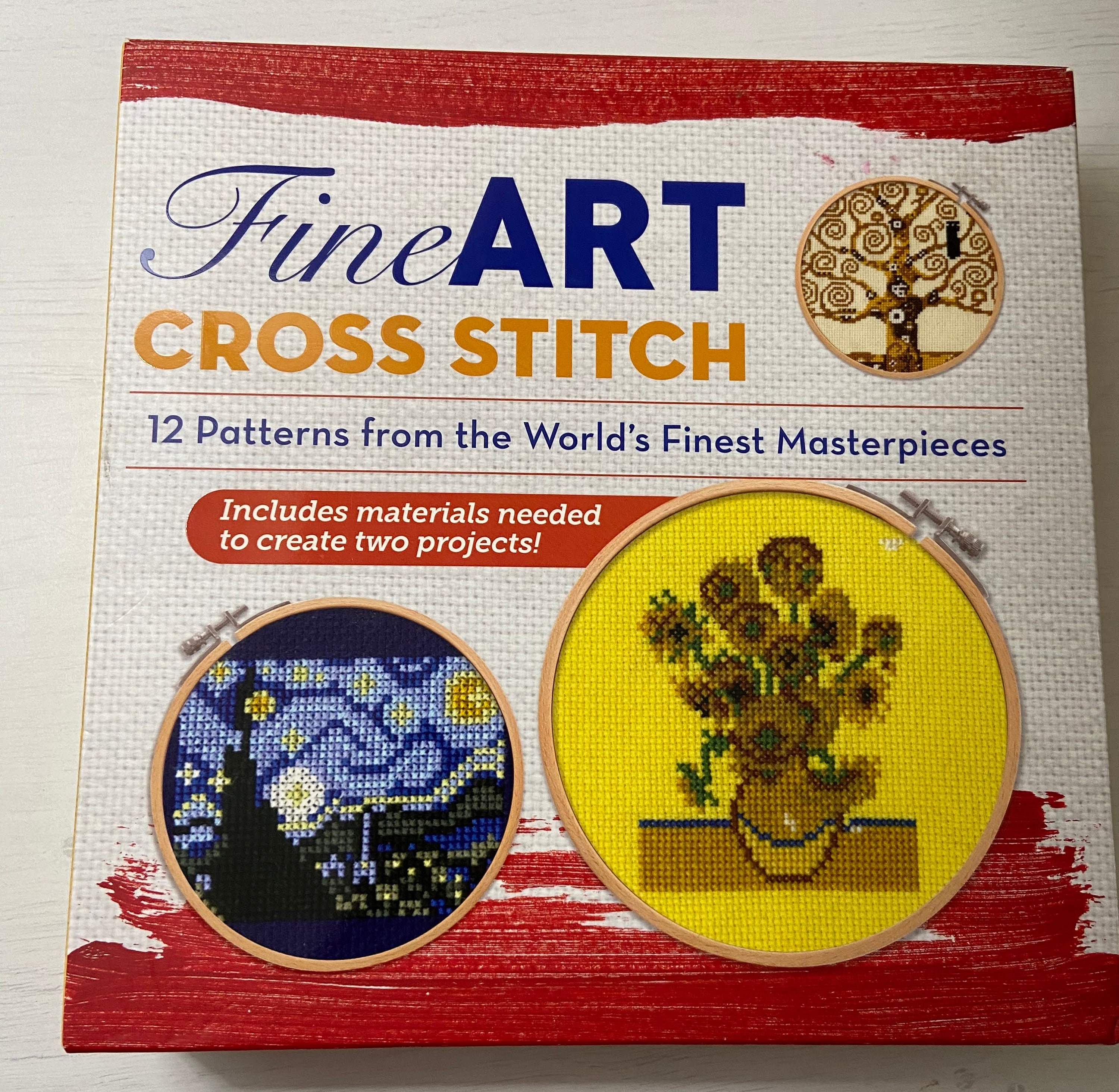 Fine Art Cross Stitch Kit Etsy