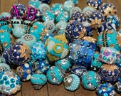 New 10 Pieces High Quality Boho Beads - Indonesian Style