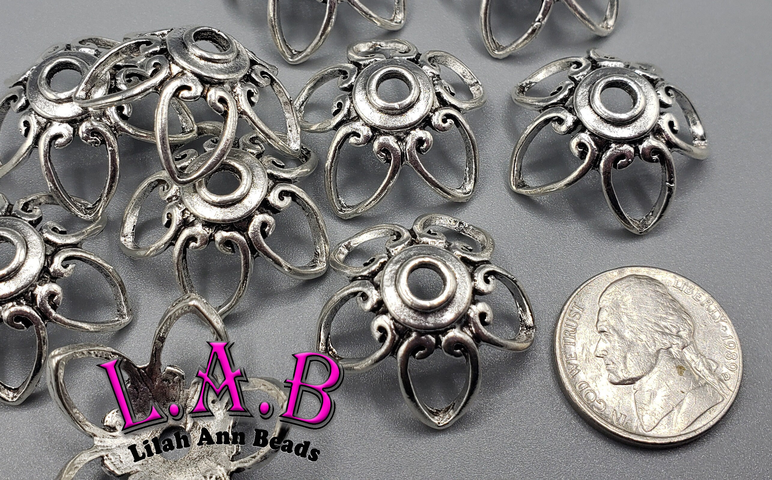 Metal Alloy Bead Caps for Jewelrymaking & Beadmaking Etsy