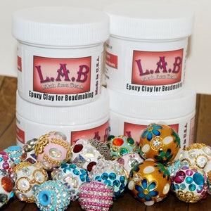 Epoxy Bead Making Clay 1/4 Lb - You Pick Color