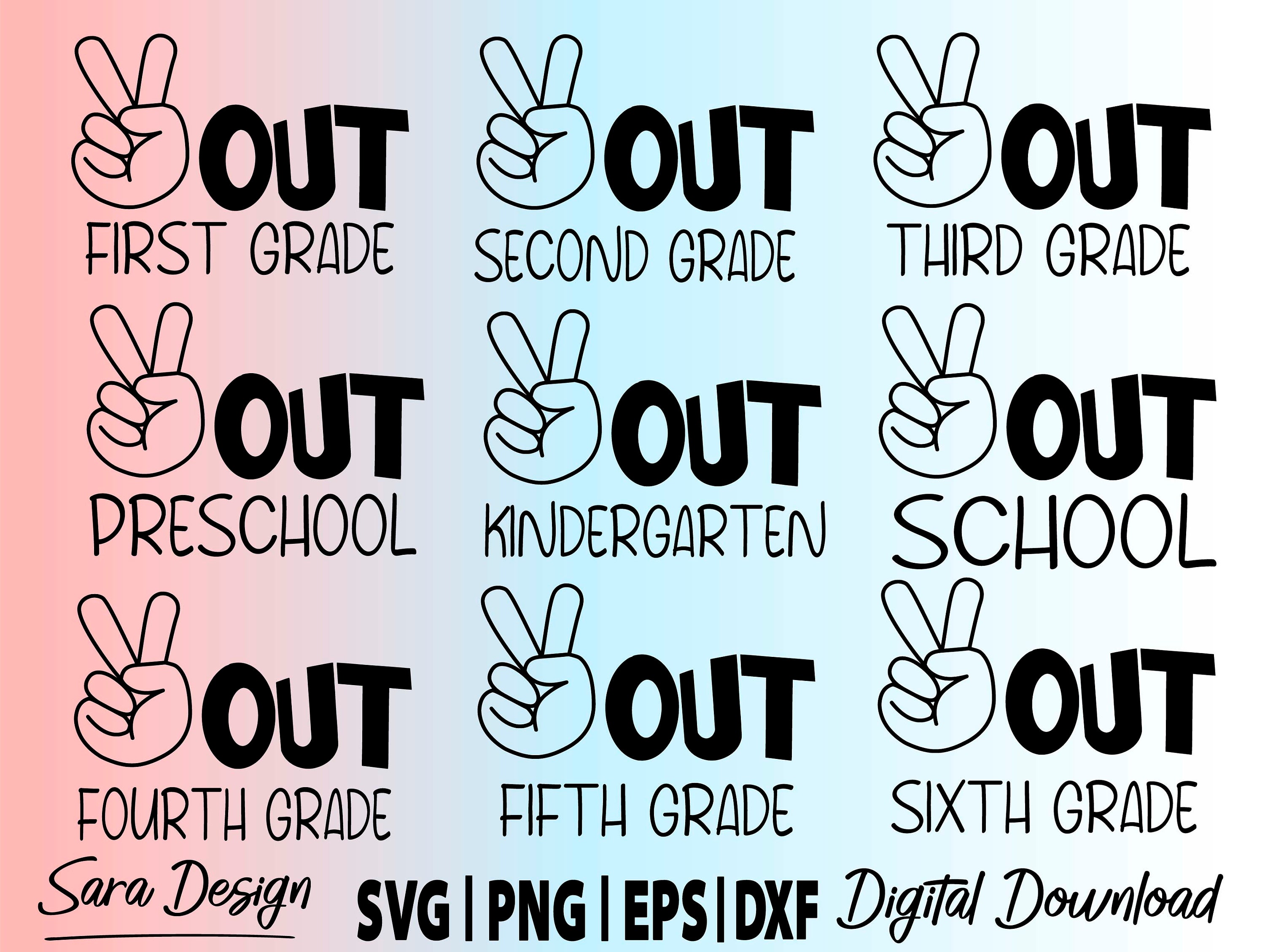 Free Free 318 Svg Last Peace Out Kindergarten Svg SVG PNG EPS DXF File
