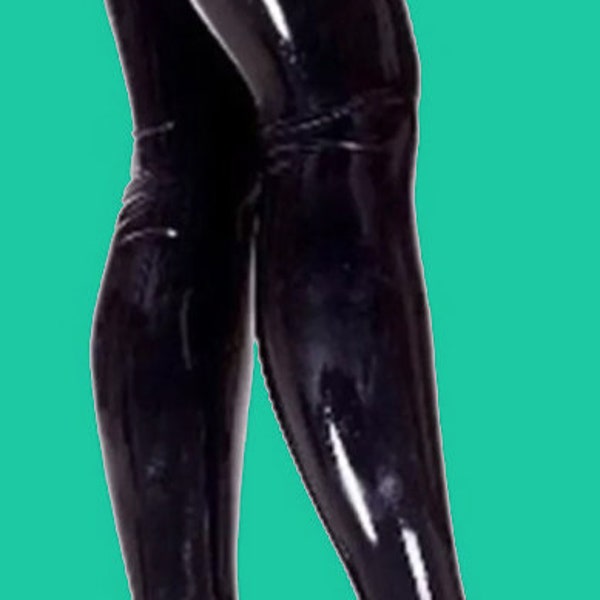 Latex Footless or Stirrup Stockings - Made To Order