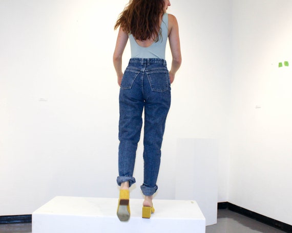 Vintage High Waisted Thick Denim Gap Jeans - image 3