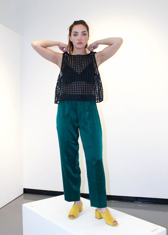 Vintage Geometric Sheer Tank - image 3