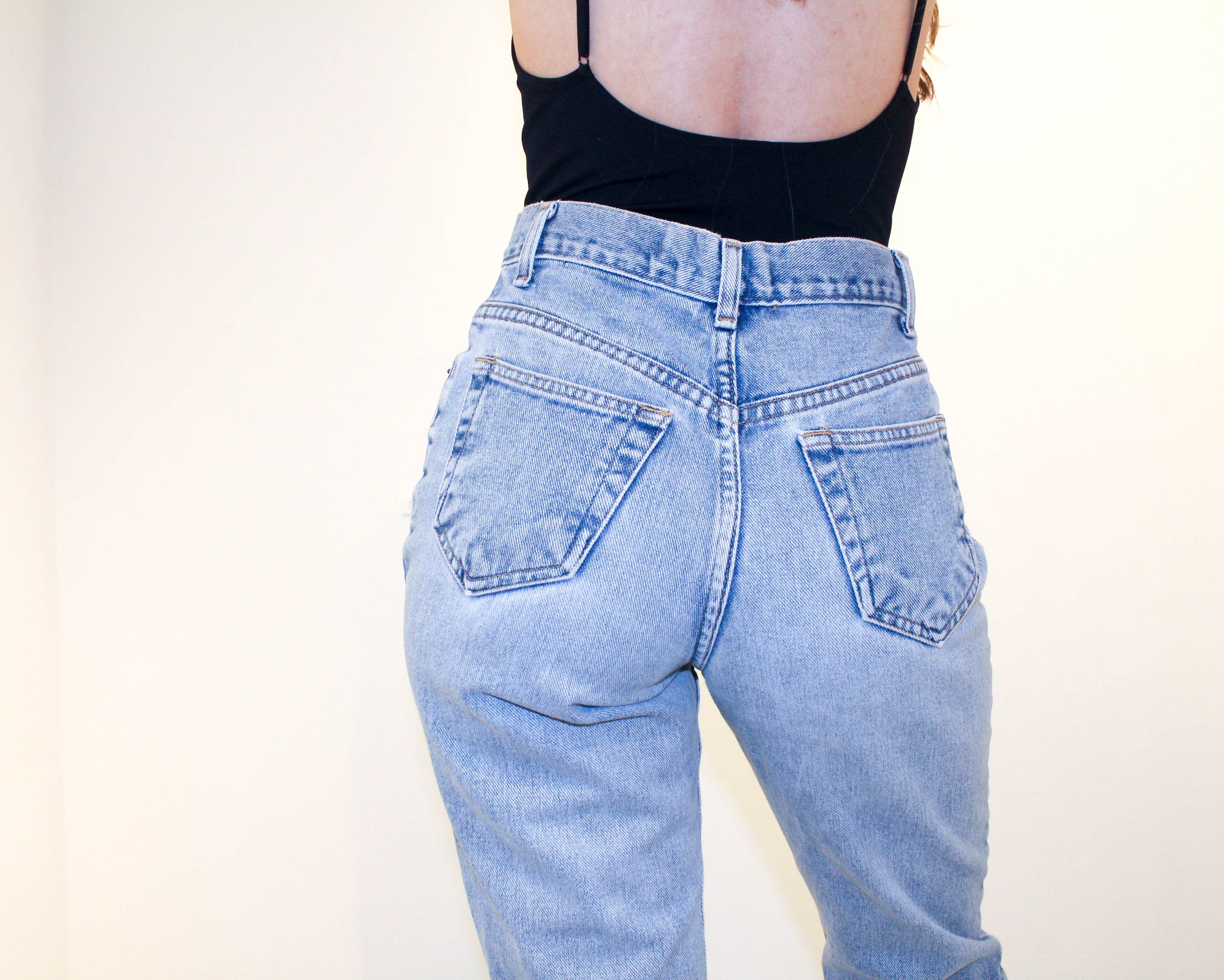 Buy Vintage High Waisted Light Washed Crossroads Jeans Online in India ...