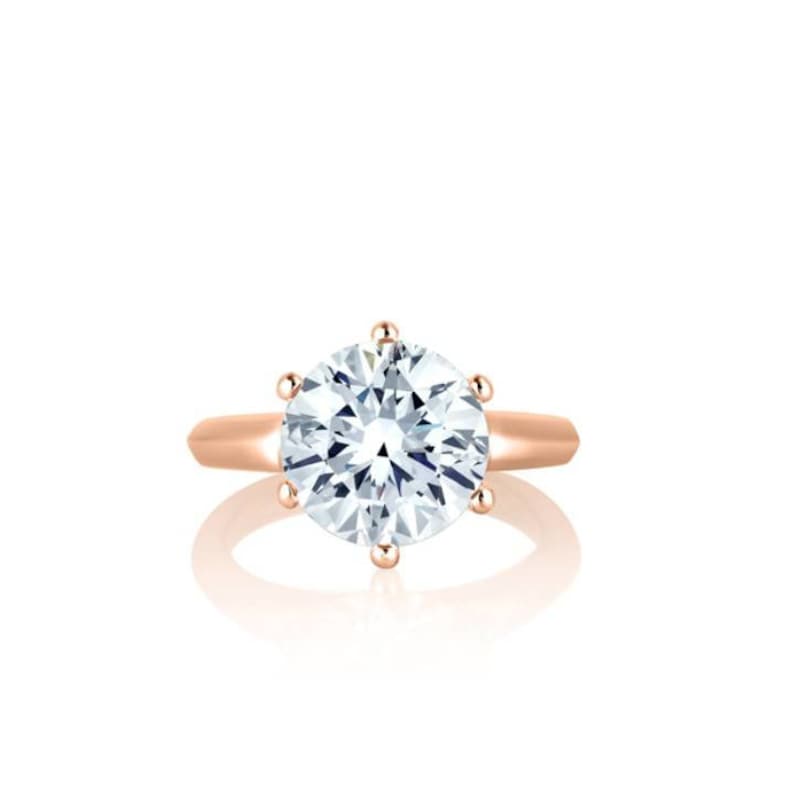 Solid 925 sterling silver cubic zircon Gemstone women/'s love proposal anniversary engagement wedding ring Jewellery for girls /& women/'s Ring