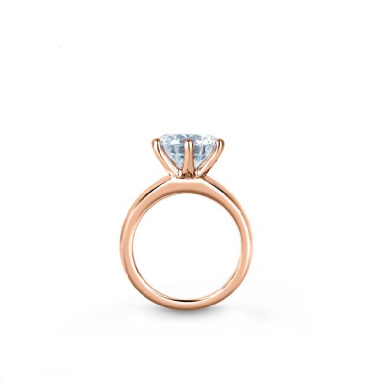Solid 925 sterling silver cubic zircon Gemstone women/'s love proposal anniversary engagement wedding ring Jewellery for girls /& women/'s Ring
