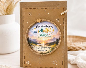 Karte Freundin Geburtstagskarte Babykarte Geburt Blumenkarte Geldgeschenk Karte Einschulung Handmade Motivation Spruch Mädchen Junge Karte