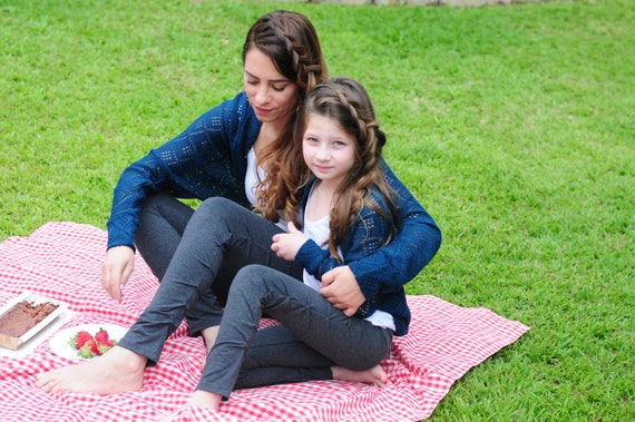 mother daughter matching cardigans