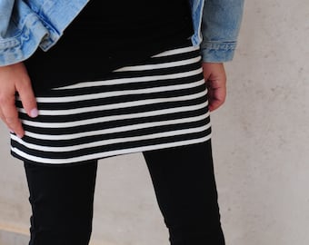 Coprire Gonna, Gonna a righe, Donna Gonna, Gonna corta, Yoga Gonna, Mini Gonna, Leggings Gonna, High Waist Skirt, Strato Gonna, Urbano