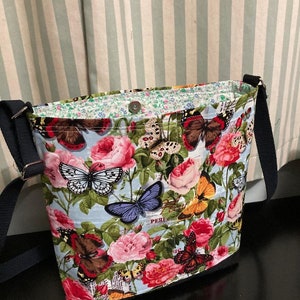 Butterflie&#39;s  Quilted Crossbody Bag