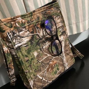 Camouflage Quilted Crossbody Bag