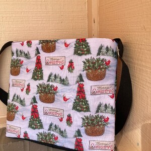 Christmas Quilted Crossbody Bag