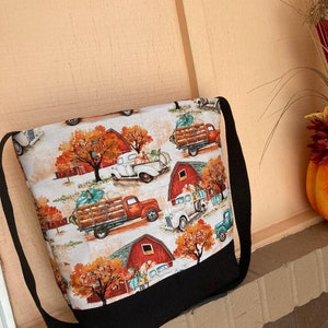 Fall's Quilted Crossbody Bag