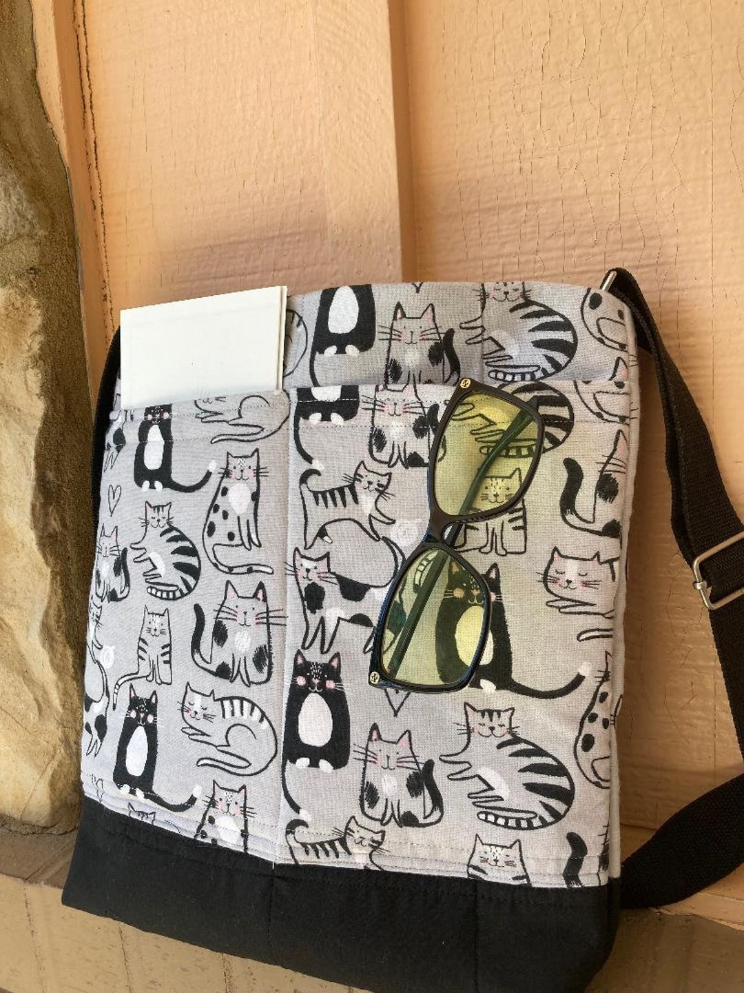 Kittie's Quilted Crossbody Bag - Etsy