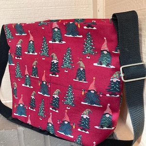 Christmas Quilted Crossbody Bag