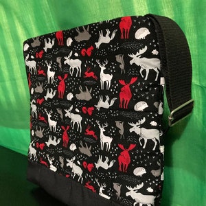 Christmas Quilted Crossbody Bag