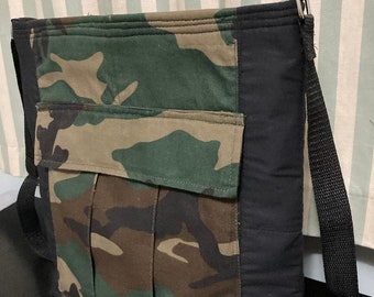 Camouflage Crossbody Bag.
