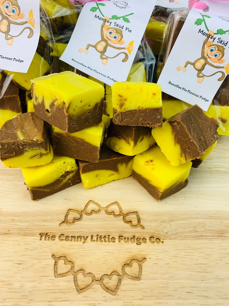 Luxury Fudge Monkey Skid Pie Novelty Banoffee Pie Sweets Etsy