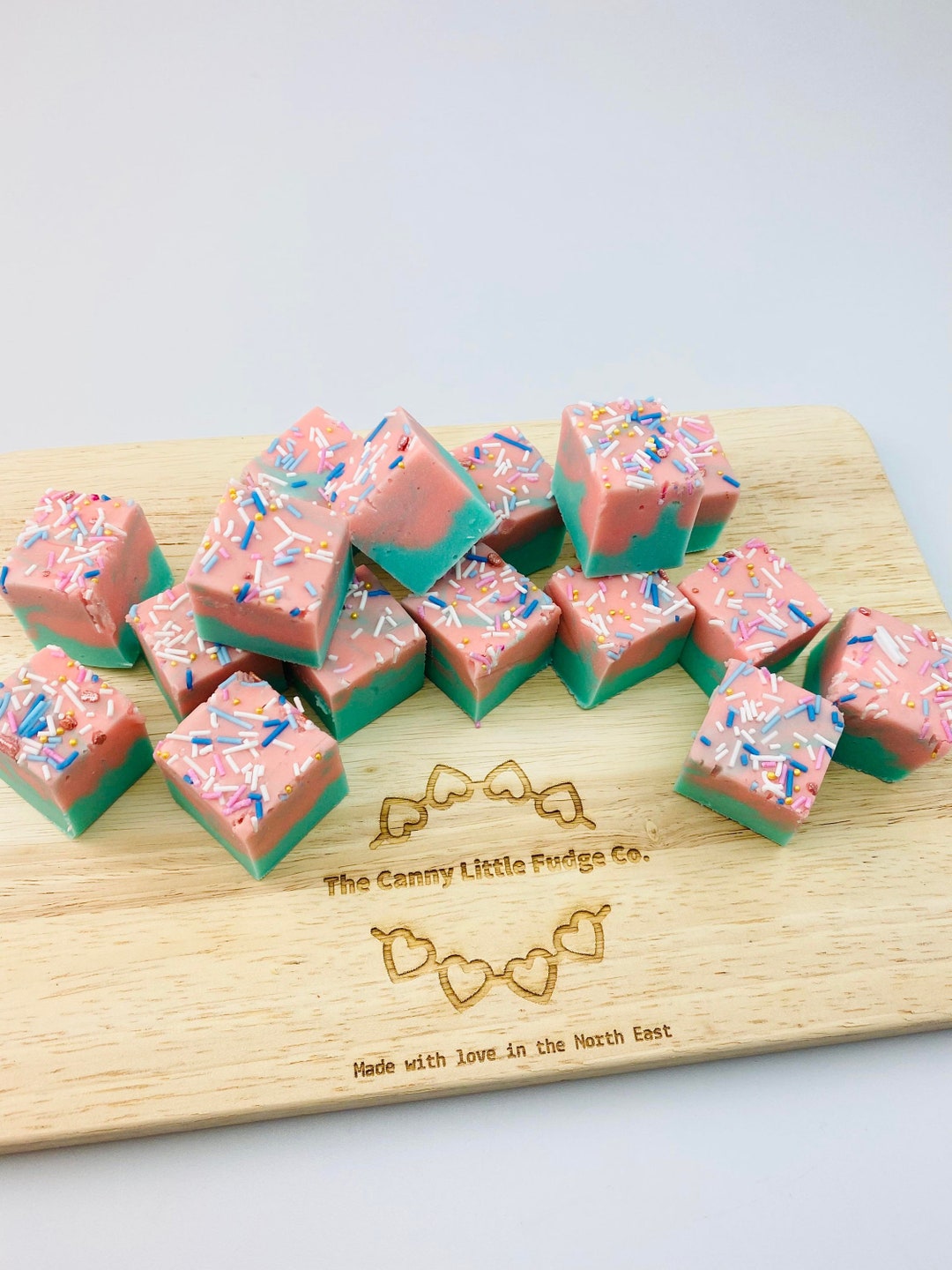 Candy Floss Fudge Bespoke Fresh Fudges Party Bag Filler Etsy