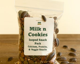 Przysmaki Isopod - pakiet przekąsek Milk N Cookies Isopod