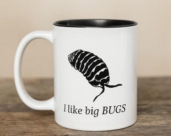 Kubek Isopod - Lubię duże robaki
