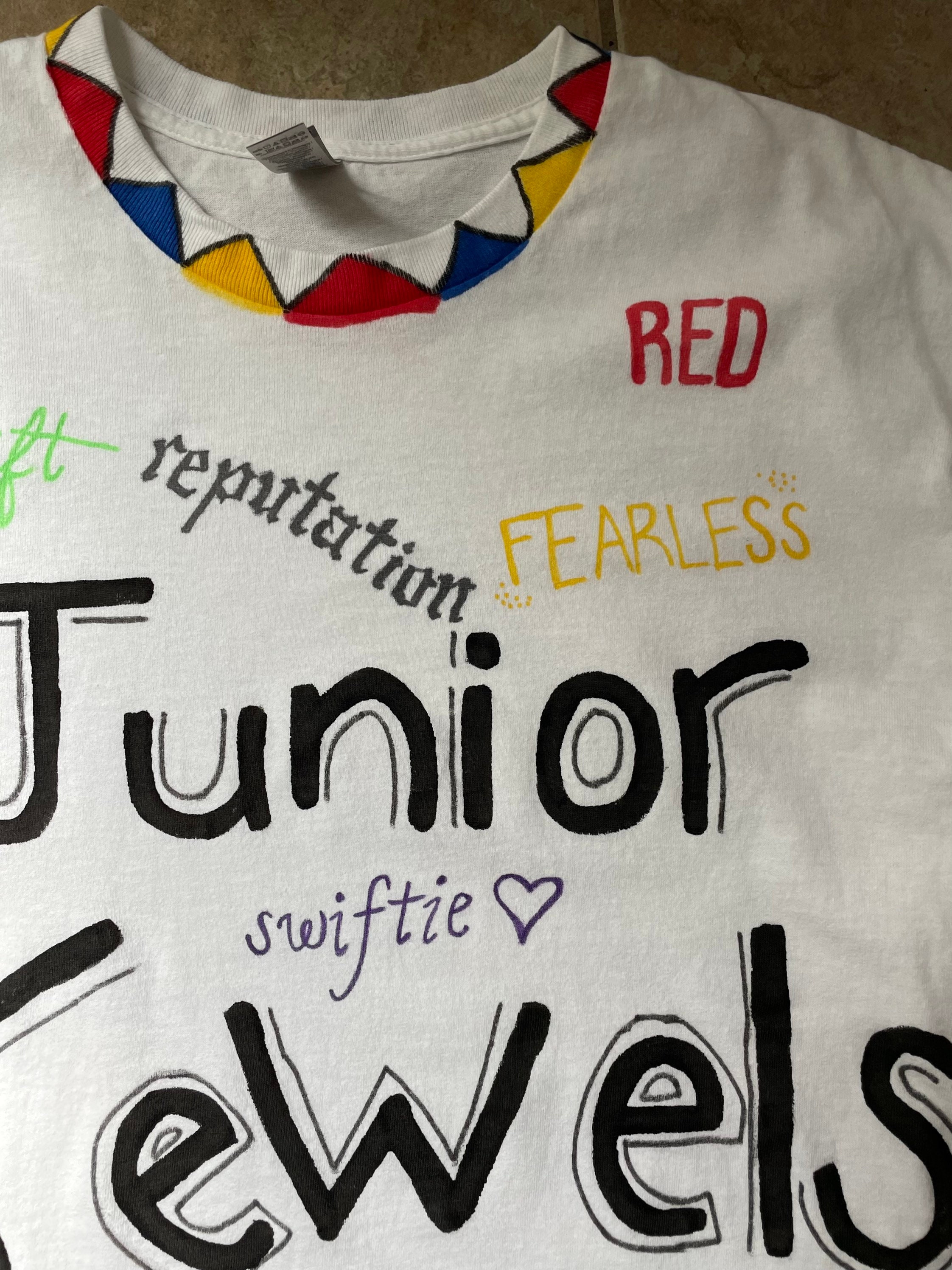 Junior jewels Taylor swift tee shirt  Taylor swift tour outfits, Jewel  taylor, Tee shirts