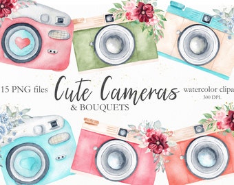 Download Watercolor Camera Etsy