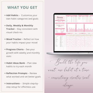 Habit Tracker Google Sheets