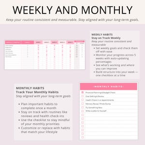 Habit Tracker Google Sheets