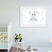 Baby Boy Elephant Watercolor Clipart. Rainbow Flower and - Etsy