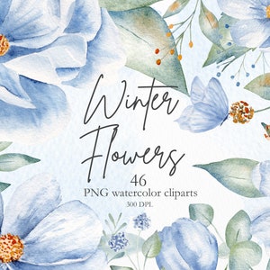 Clipart Floral Azul, Convite De Casamento Clipart Aquarela, Borboleta Png, Borboleta Clipart Chá De Panela, Aniversário Flor Clipart Png