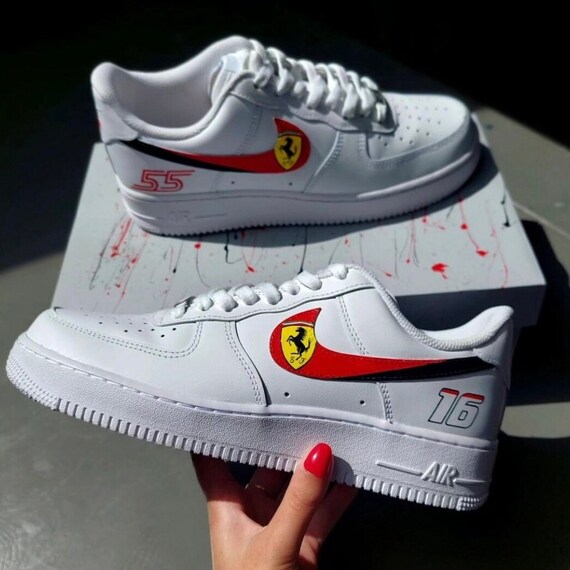 Nike air force 1 ferrari edition deals
