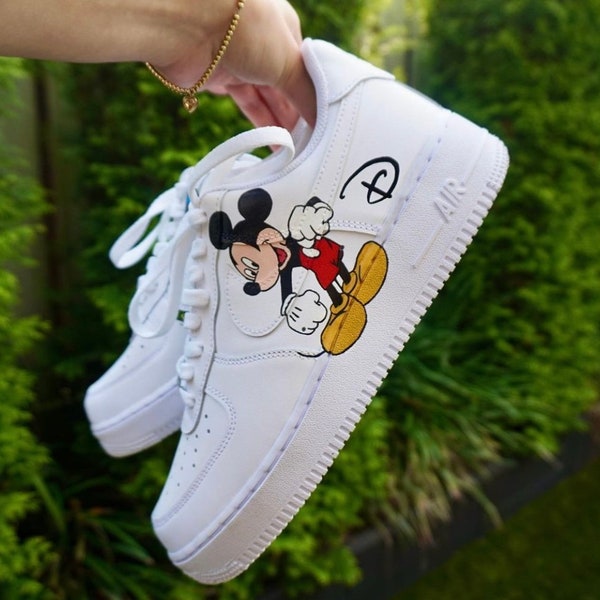 custom mickey mouse shoes